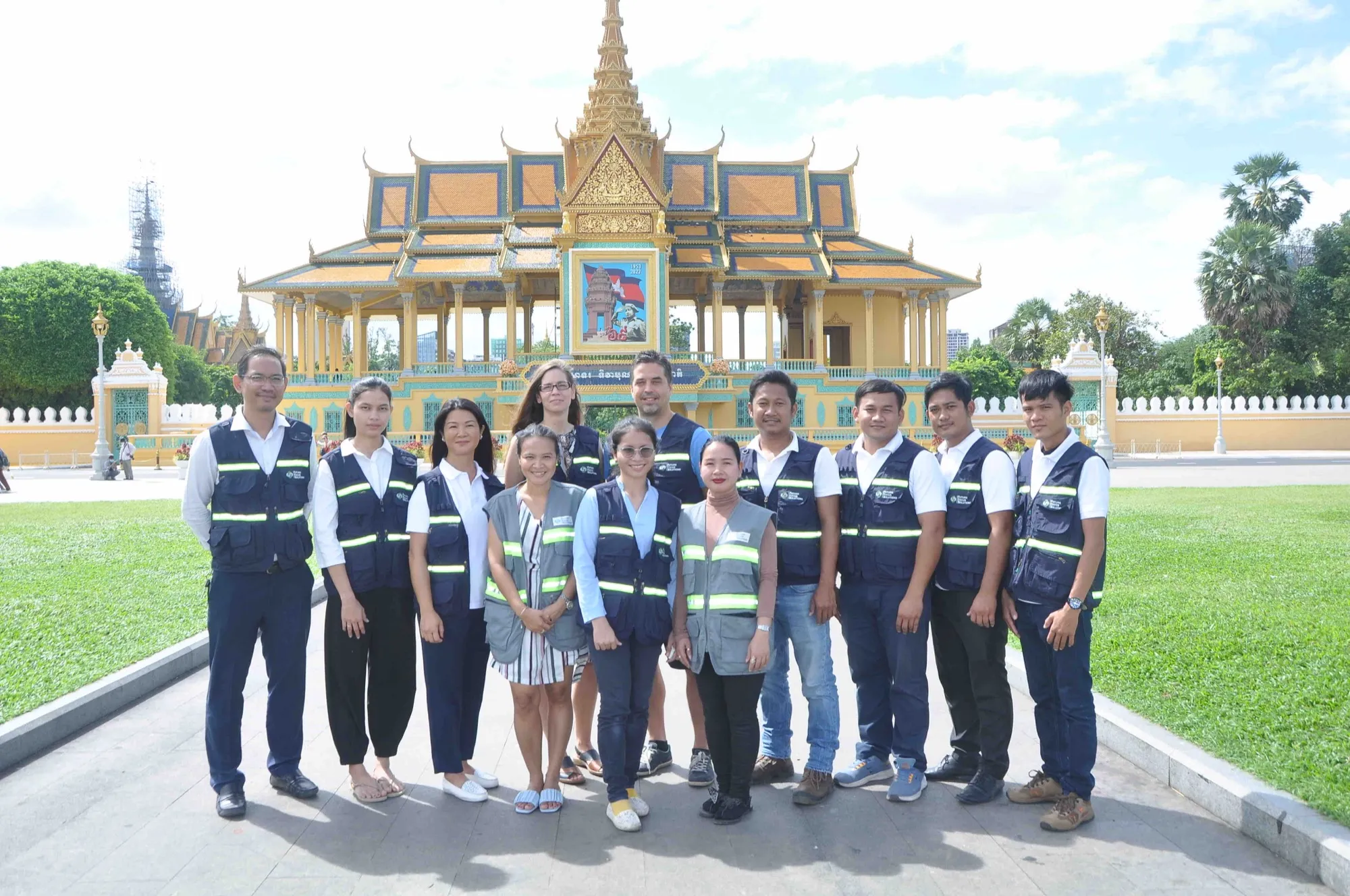 The Future Focus Solutions team in Phnom Penh