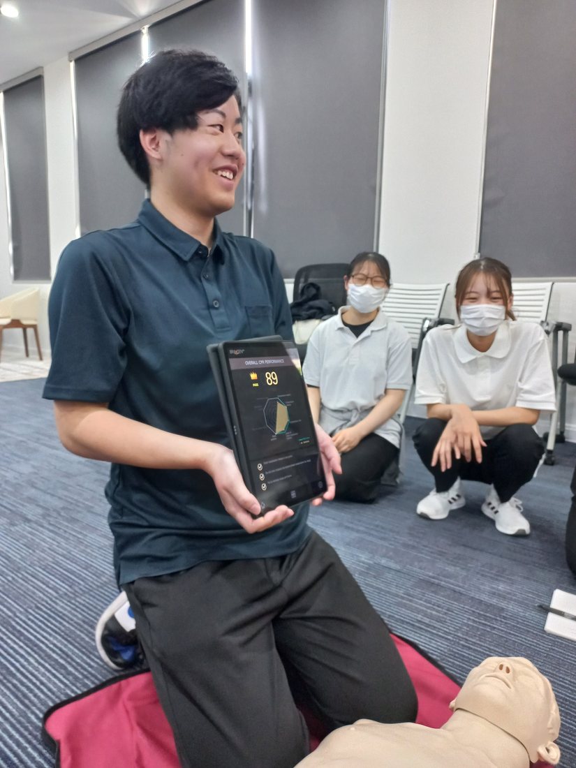 CPR and AED Training for Japanese Students at Future Focus Solutions in Phnom Penh