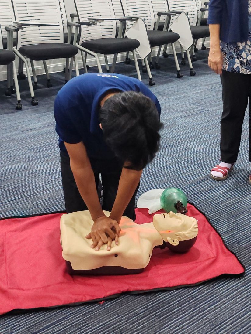 CPR and AED Training for Japanese Students at Future Focus Solutions in Phnom Penh