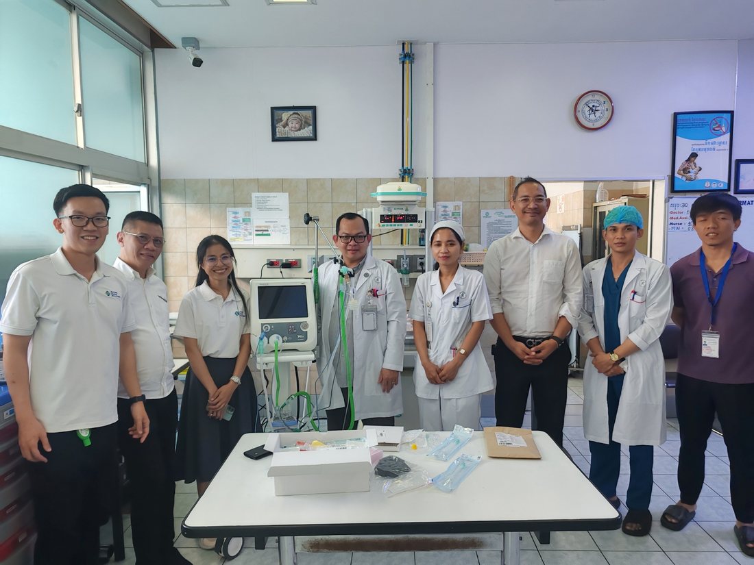 SLE6000H Neonatal Ventilator Installation & Training at the National Center for Maternal and Child Protection